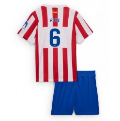 Fotbollsset Barn Atletico Madrid Koke #6 Hemmatröja 2025-26 Mini-Kit Kortärmad (+ korta byxor)