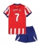 Fotbollsset Barn Atletico Madrid Lee Kang-in #7 Hemmatröja 2026-27 Mini-Kit Kortärmad (+ korta byxor)