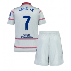 Fotbollsset Barn Atletico Madrid Lee Kang-in #7 Tredje Tröja 2026-27 Mini-Kit Kortärmad (+ korta byxor)
