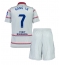 Fotbollsset Barn Atletico Madrid Lee Kang-in #7 Tredje Tröja 2026-27 Mini-Kit Kortärmad (+ korta byxor)