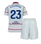 Fotbollsset Barn Atletico Madrid Morten Hjulmand #23 Tredje Tröja 2026-27 Mini-Kit Kortärmad (+ korta byxor)
