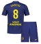 Fotbollsset Barn Atletico Madrid Pablo Barrios #8 Bortatröja 2025-26 Mini-Kit Kortärmad (+ korta byxor)