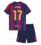 Fotbollsset Barn Barcelona Anthony Gordon #17 Hemmatröja 2026-27 Mini-Kit Kortärmad (+ korta byxor)