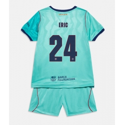 Fotbollsset Barn Barcelona Eric Garcia #24 Tredje Tröja 2026-27 Mini-Kit Kortärmad (+ korta byxor)