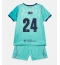Fotbollsset Barn Barcelona Eric Garcia #24 Tredje Tröja 2026-27 Mini-Kit Kortärmad (+ korta byxor)