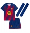 Fotbollsset Barn Barcelona Frenkie de Jong #21 Hemmatröja 2025-26 Mini-Kit Kortärmad (+ korta byxor)