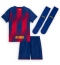 Fotbollsset Barn Barcelona Hemmatröja 2025-26 Mini-Kit Kortärmad (+ korta byxor)