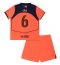 Fotbollsset Barn Barcelona Paez Gavi #6 Tredje Tröja 2025-26 Mini-Kit Kortärmad (+ korta byxor)