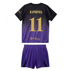 Fotbollsset Barn Barcelona Raphinha Belloli #11 Bortatröja 2026-27 Mini-Kit Kortärmad (+ korta byxor)