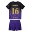 Fotbollsset Barn Barcelona Rodri Hernandez #16 Bortatröja 2026-27 Mini-Kit Kortärmad (+ korta byxor)