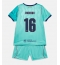 Fotbollsset Barn Barcelona Rodri Hernandez #16 Tredje Tröja 2026-27 Mini-Kit Kortärmad (+ korta byxor)
