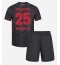 Fotbollsset Barn Bayer Leverkusen Exequiel Palacios #25 Hemmatröja 2025-26 Mini-Kit Kortärmad (+ korta byxor)