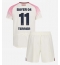 Fotbollsset Barn Bayer Leverkusen Martin Terrier #11 Bortatröja 2025-26 Mini-Kit Kortärmad (+ korta byxor)