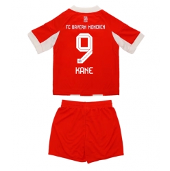 Fotbollsset Barn Bayern Munich Harry Kane #9 Hemmatröja 2025-26 Mini-Kit Kortärmad (+ korta byxor)