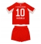 Fotbollsset Barn Bayern Munich Jamal Musiala #10 Hemmatröja 2025-26 Mini-Kit Kortärmad (+ korta byxor)