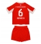 Fotbollsset Barn Bayern Munich Joshua Kimmich #6 Hemmatröja 2025-26 Mini-Kit Kortärmad (+ korta byxor)