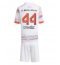 Fotbollsset Barn Bayern Munich Josip Stanisic #44 Bortatröja 2025-26 Mini-Kit Kortärmad (+ korta byxor)