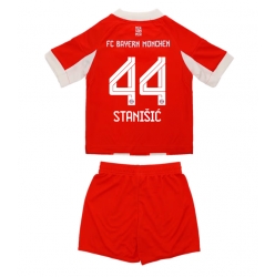 Fotbollsset Barn Bayern Munich Josip Stanisic #44 Hemmatröja 2025-26 Mini-Kit Kortärmad (+ korta byxor)