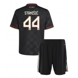 Fotbollsset Barn Bayern Munich Josip Stanisic #44 Tredje Tröja 2025-26 Mini-Kit Kortärmad (+ korta byxor)
