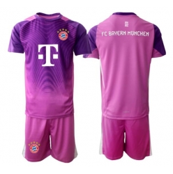 Fotbollsset Barn Bayern Munich Målvakt Tredje Tröja 2025-26 Mini-Kit Kortärmad (+ korta byxor)