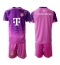 Fotbollsset Barn Bayern Munich Målvakt Tredje Tröja 2025-26 Mini-Kit Kortärmad (+ korta byxor)