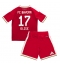 Fotbollsset Barn Bayern Munich Michael Olise #17 Hemmatröja 2026-27 Mini-Kit Kortärmad (+ korta byxor)