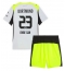 Fotbollsset Barn Borussia Dortmund Emre Can #23 Bortatröja 2025-26 Mini-Kit Kortärmad (+ korta byxor)