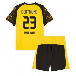 Fotbollsset Barn Borussia Dortmund Emre Can #23 Hemmatröja 2025-26 Mini-Kit Kortärmad (+ korta byxor)