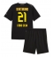 Fotbollsset Barn Borussia Dortmund Fabio Silva #21 Bortatröja 2026-27 Mini-Kit Kortärmad (+ korta byxor)