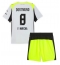 Fotbollsset Barn Borussia Dortmund Felix Nmecha #8 Bortatröja 2025-26 Mini-Kit Kortärmad (+ korta byxor)