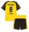 Fotbollsset Barn Borussia Dortmund Felix Nmecha #8 Hemmatröja 2025-26 Mini-Kit Kortärmad (+ korta byxor)
