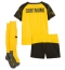 Fotbollsset Barn Borussia Dortmund Hemmatröja 2025-26 Mini-Kit Kortärmad (+ korta byxor)