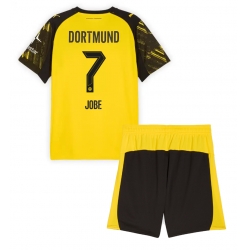 Fotbollsset Barn Borussia Dortmund Jobe Bellingham #7 Hemmatröja 2025-26 Mini-Kit Kortärmad (+ korta byxor)