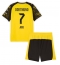 Fotbollsset Barn Borussia Dortmund Jobe Bellingham #7 Hemmatröja 2025-26 Mini-Kit Kortärmad (+ korta byxor)
