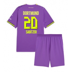 Fotbollsset Barn Borussia Dortmund Marcel Sabitzer #20 Tredje Tröja 2026-27 Mini-Kit Kortärmad (+ korta byxor)