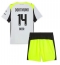 Fotbollsset Barn Borussia Dortmund Maximilian Beier #14 Bortatröja 2025-26 Mini-Kit Kortärmad (+ korta byxor)