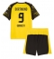 Fotbollsset Barn Borussia Dortmund Serhou Guirassy #9 Hemmatröja 2025-26 Mini-Kit Kortärmad (+ korta byxor)