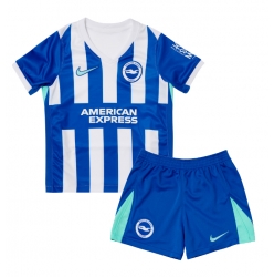 Fotbollsset Barn Brighton Hemmatröja 2025-26 Mini-Kit Kortärmad (+ korta byxor)