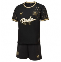 Fotbollsset Barn Burnley Tredje Tröja 2025-26 Mini-Kit Kortärmad (+ korta byxor)
