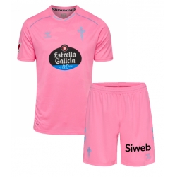 Fotbollsset Barn Celta Vigo Tredje Tröja 2025-26 Mini-Kit Kortärmad (+ korta byxor)