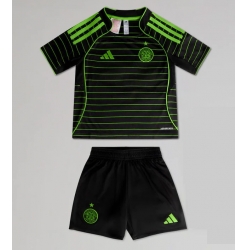 Fotbollsset Barn Celtic Bortatröja 2025-26 Mini-Kit Kortärmad (+ korta byxor)