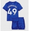 Fotbollsset Barn Chelsea Alejandro Garnacho #49 Hemmatröja 2025-26 Mini-Kit Kortärmad (+ korta byxor)