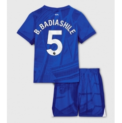 Fotbollsset Barn Chelsea Benoit Badiashile #5 Hemmatröja 2025-26 Mini-Kit Kortärmad (+ korta byxor)