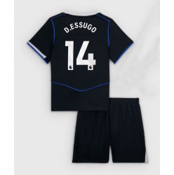 Fotbollsset Barn Chelsea Dario Essugo #14 Tredje Tröja 2025-26 Mini-Kit Kortärmad (+ korta byxor)