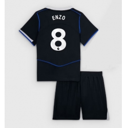 Fotbollsset Barn Chelsea Enzo Fernandez #8 Tredje Tröja 2025-26 Mini-Kit Kortärmad (+ korta byxor)