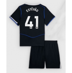 Fotbollsset Barn Chelsea Estevao Willian #41 Tredje Tröja 2025-26 Mini-Kit Kortärmad (+ korta byxor)