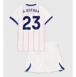 Fotbollsset Barn Chelsea Geovany Quenda #23 Tredje Tröja 2026-27 Mini-Kit Kortärmad (+ korta byxor)