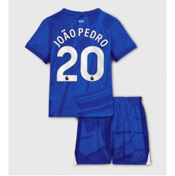 Fotbollsset Barn Chelsea Joao Pedro #20 Hemmatröja 2025-26 Mini-Kit Kortärmad (+ korta byxor)