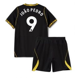Fotbollsset Barn Chelsea Joao Pedro #9 Bortatröja 2026-27 Mini-Kit Kortärmad (+ korta byxor)