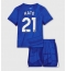 Fotbollsset Barn Chelsea Jorrel Hato #21 Hemmatröja 2025-26 Mini-Kit Kortärmad (+ korta byxor)
